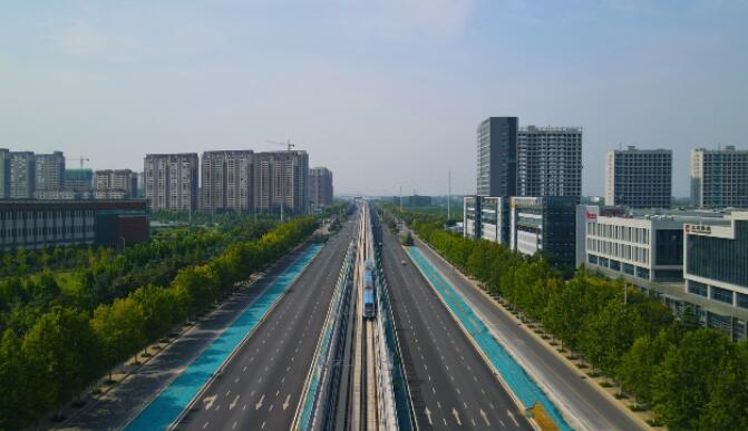 國內首條無人駕駛市域鐵路開始空載試運行