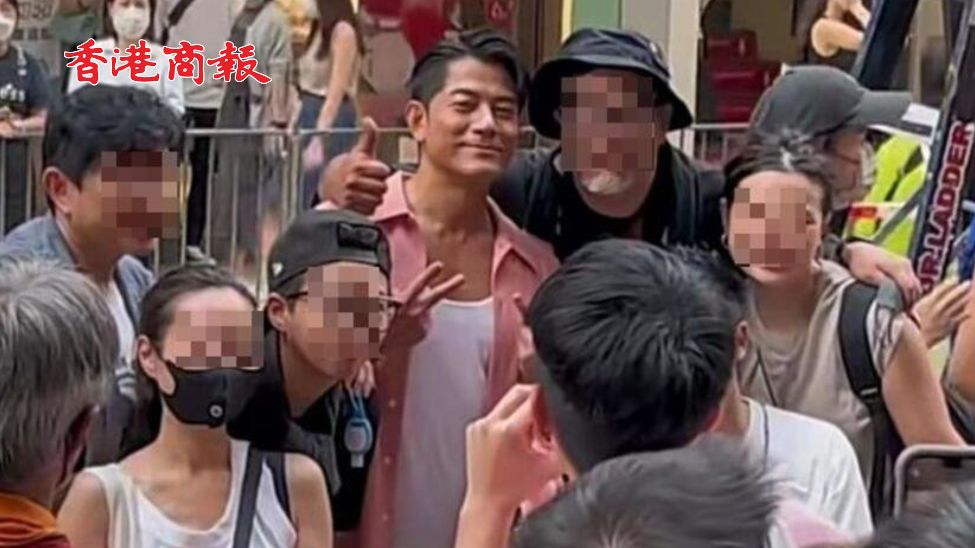 有片丨郭富城香港街頭熱舞 舞姿滿分 又帥又友好