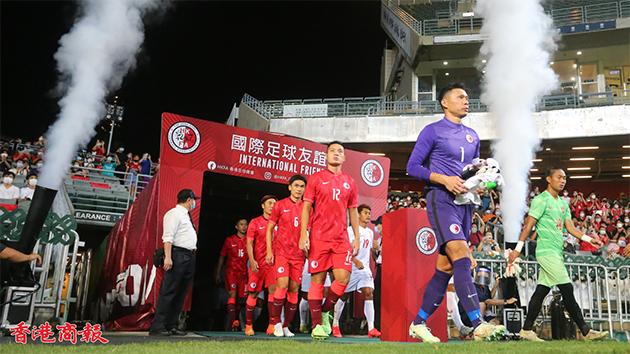 圖集｜得勢不得分 港隊0:0賽和緬甸
