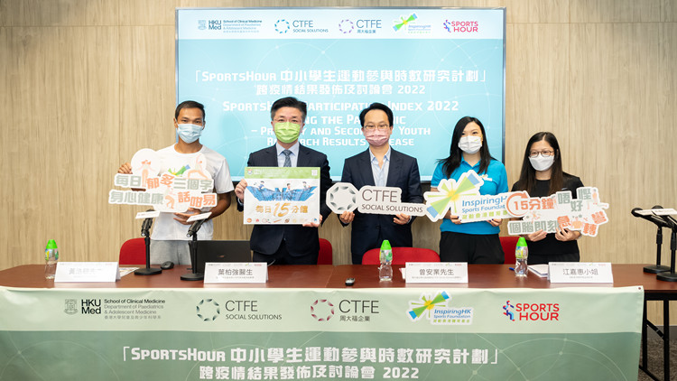 港大研究：青少年日增15分鐘運動可改善睡眠質量