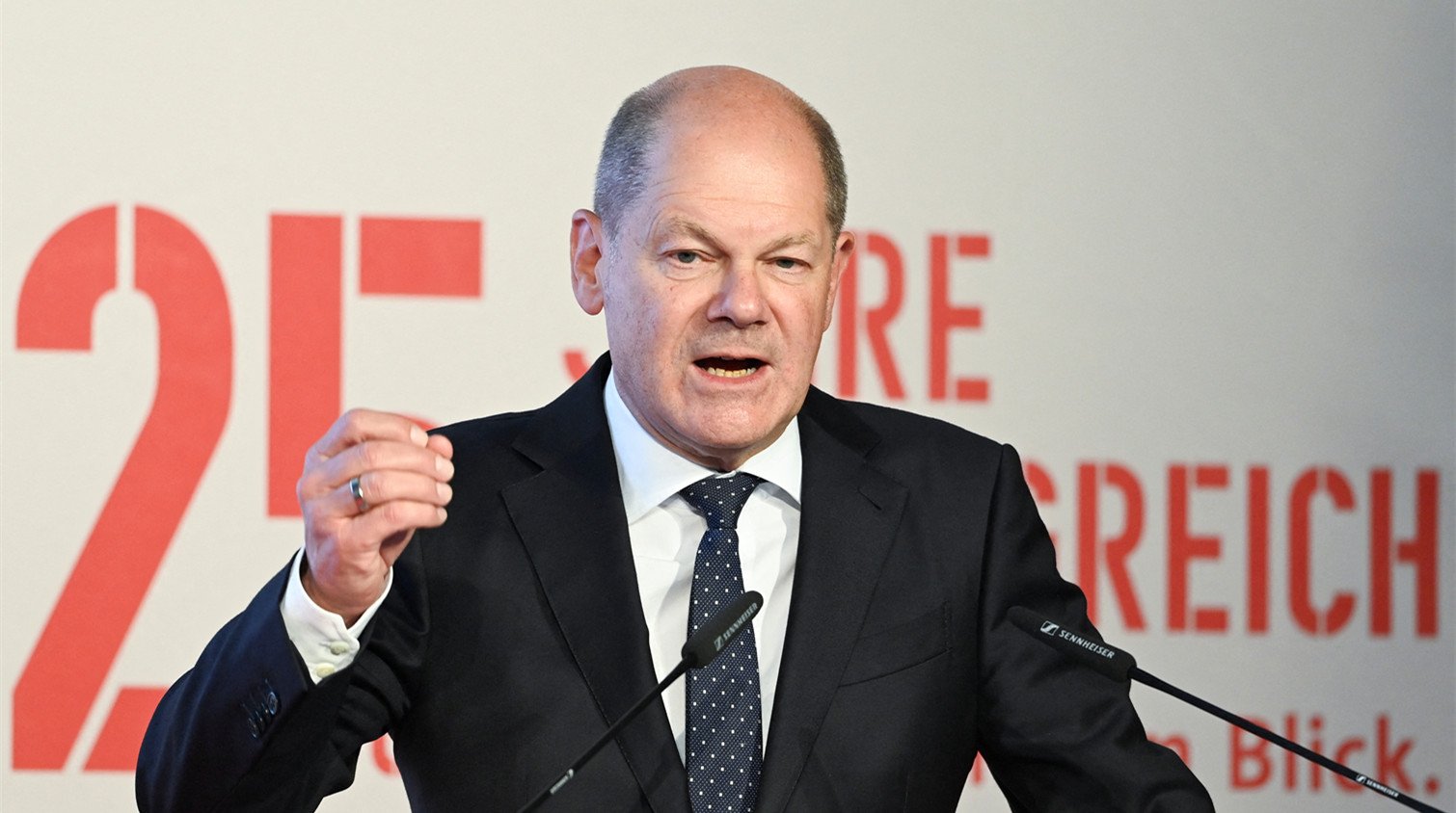 德國總理朔爾茨新冠檢測呈陽性