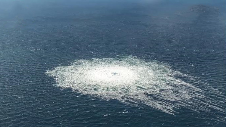 「北溪」天然氣管道泄漏區域發生強烈水下爆炸