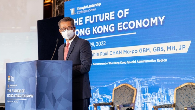 陳茂波：港府對前景樂觀