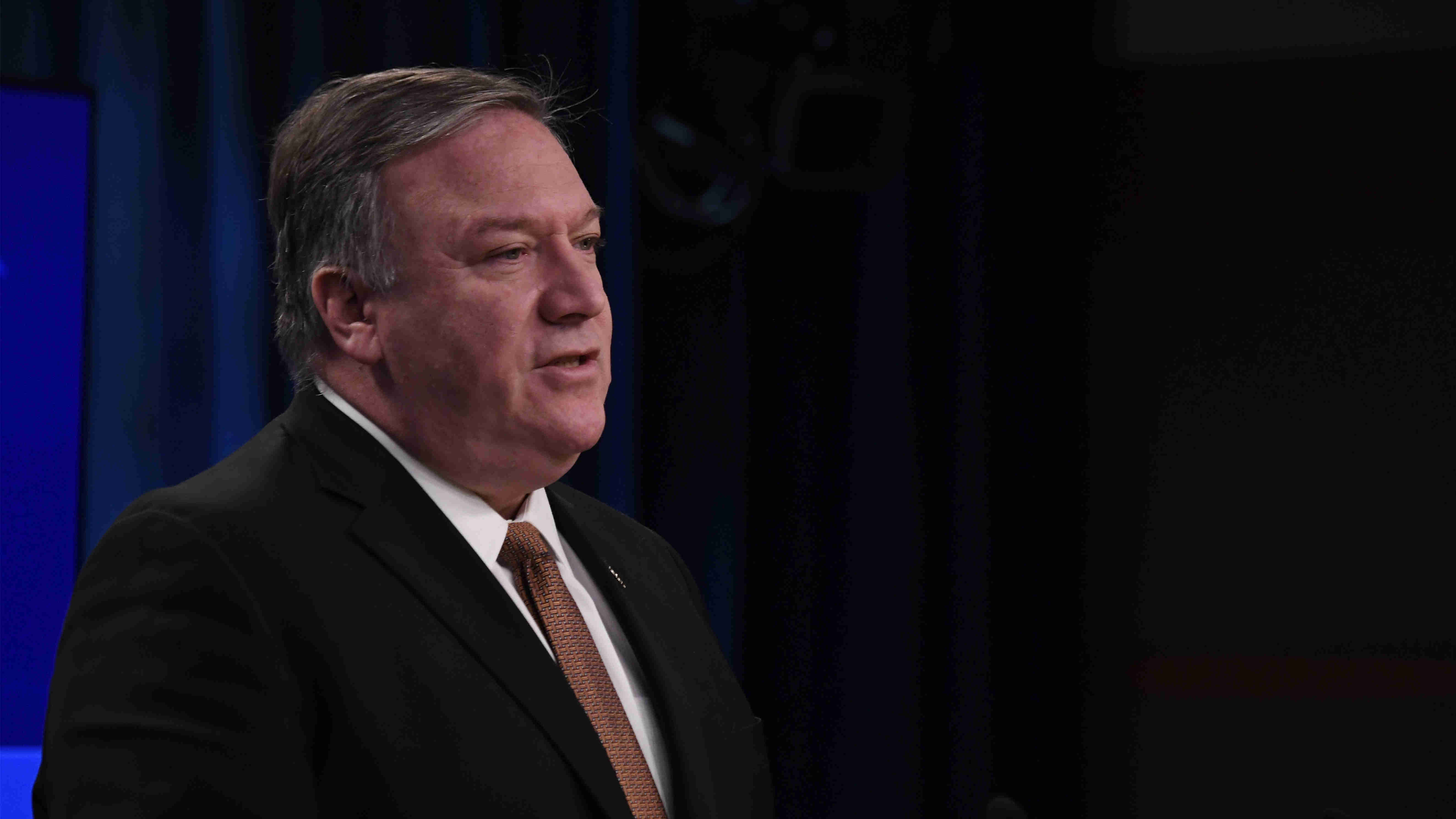 【海峽觀察】蓬佩奧竄台鬧劇一場