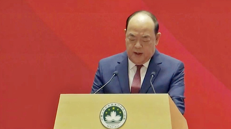 澳門舉行國慶升旗儀式 賀一誠：祖國是維護澳門安定祥和的堅強後盾