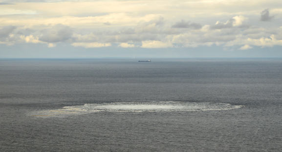 「北溪-1」天然氣管道已停止洩漏