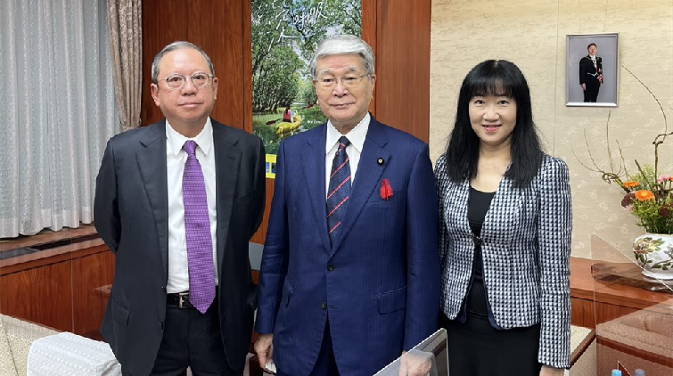 林建岳到訪日本 探討兩地合作新機遇