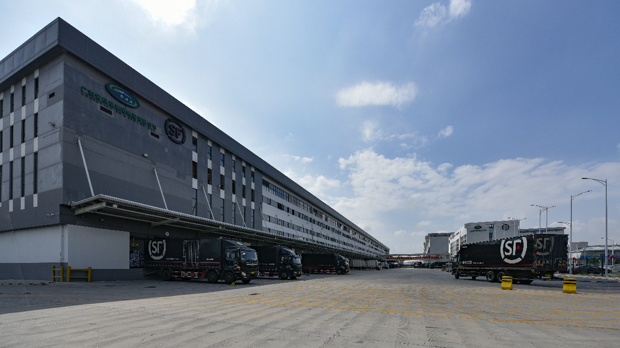  融通大灣區｜有片 順豐華南航空樞紐（廣州）投產