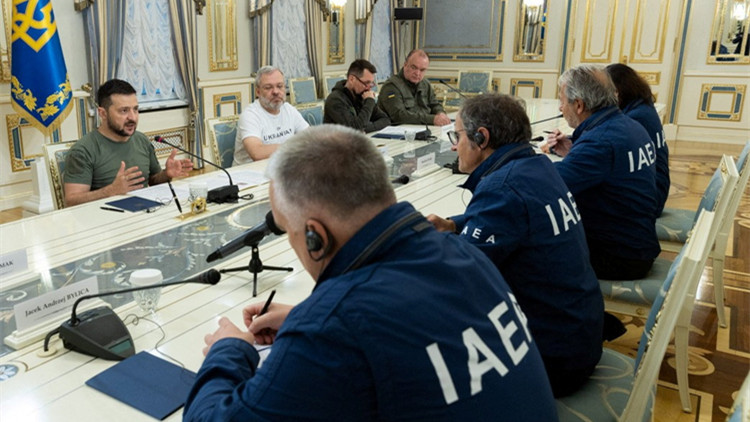 IAEA總幹事訪基輔：扎波羅熱核電站屬烏克蘭