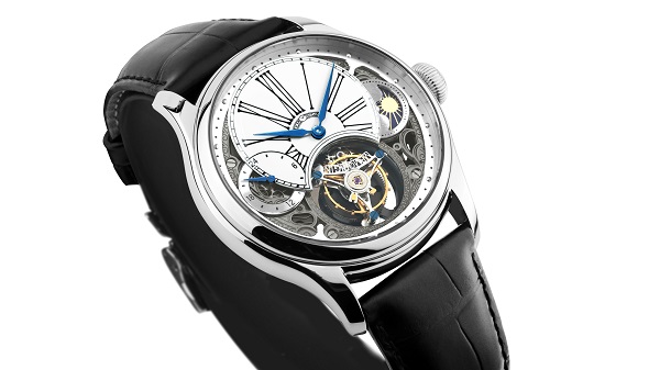 【時尚】搪瓷結合精鋼 萬希泉暮光陀飛輪