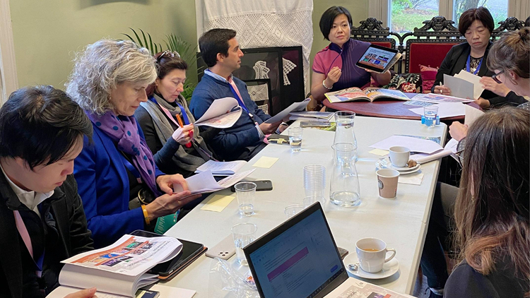 文化體育及旅遊局副秘書長郭黃穎琦率團訪問芬蘭和意大利