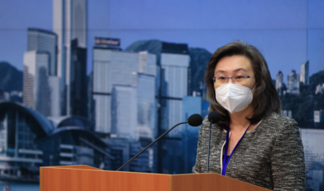 楊何蓓茵籲全體公務員關心中共二十大 加深認識國家發展