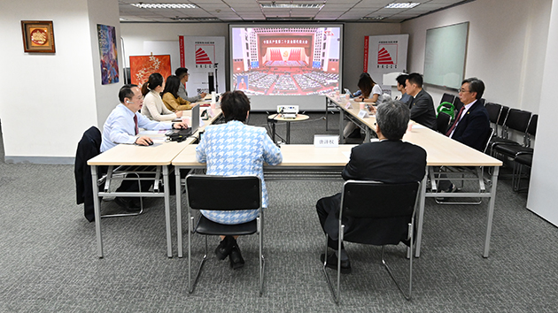 在京港人收看二十大開幕會：對未來發展充滿信心和期待