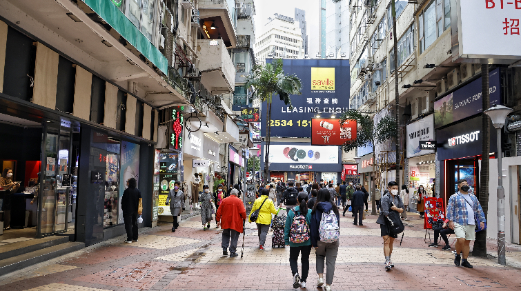 第一太平戴維斯：本港第三季舖租回穩惟零售市況未明朗