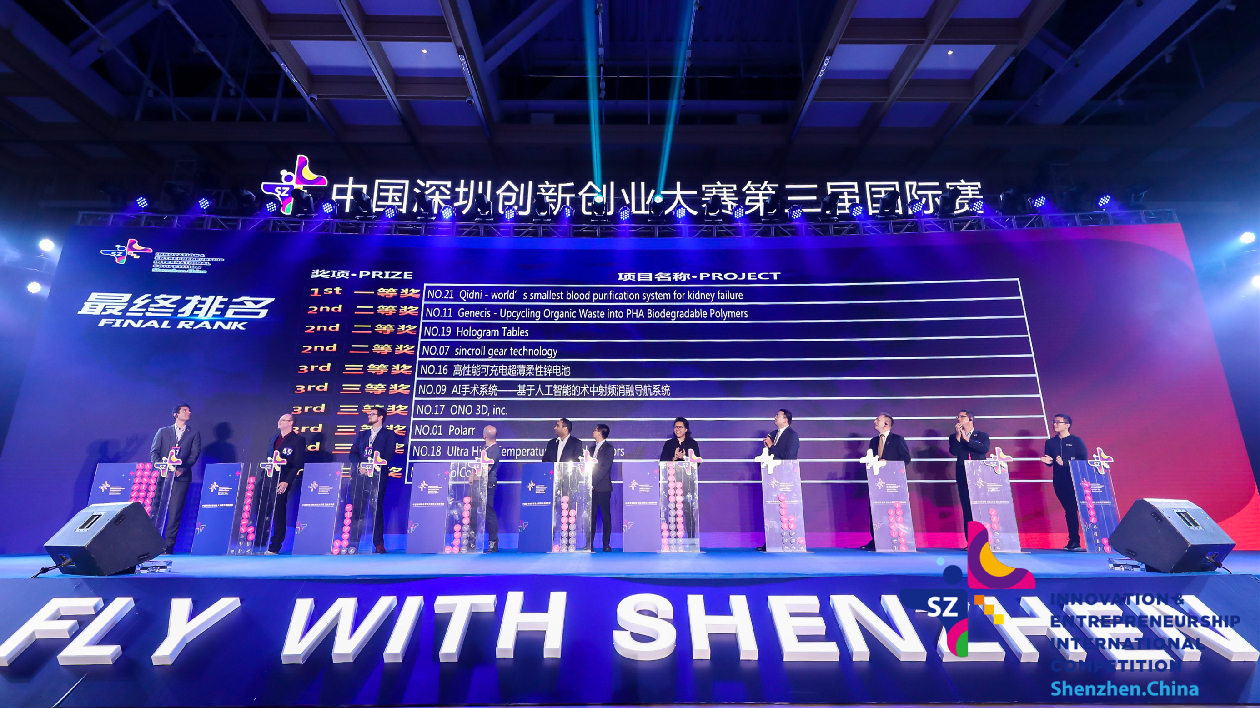 中國深圳創新創業大賽第六屆國際賽即將開賽 參賽項目同比增長20%
