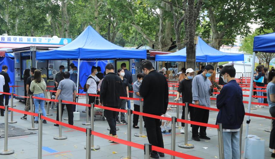 內地22日新增本土確診155例 本土無症狀感染者683例