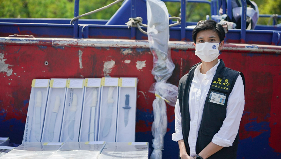 警破偷車集團拘4人 起獲報失電單車和大量武器