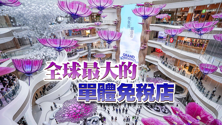 中免集團海口國際免稅城開業