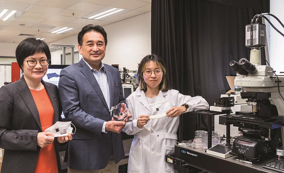 城大研發物聯網智能口罩 有助監測常見咳嗽相關疾病