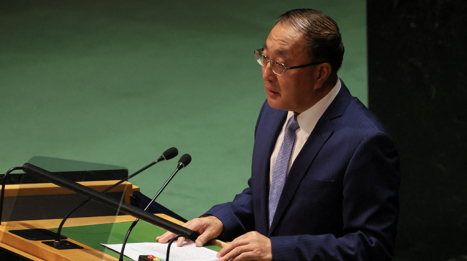 安理會審議朝鮮半島局勢 中國代表呼籲有關各方保持冷靜克制