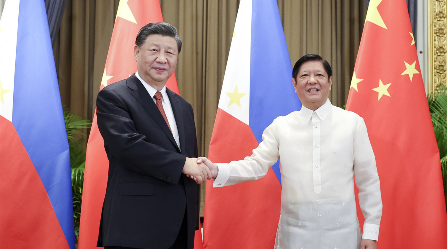習近平會見菲律賓總統馬科斯