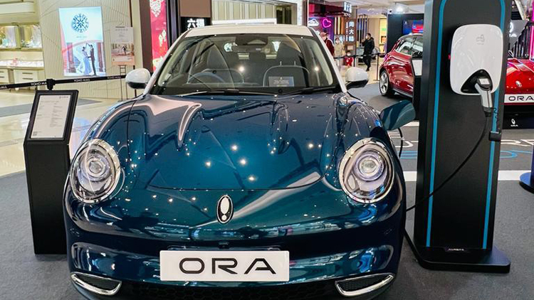 英之傑：長汽ORA電動車港澳訂單超預期 料明年Q2交付