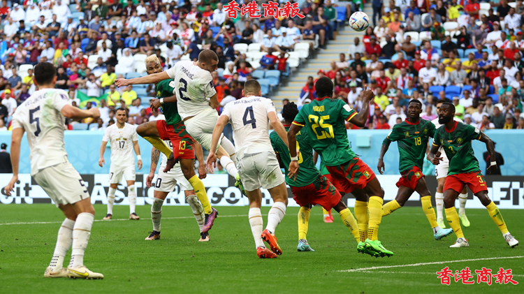 世界盃丨兩軍互有領先鬥得精彩 塞爾維亞3:3和喀麥隆