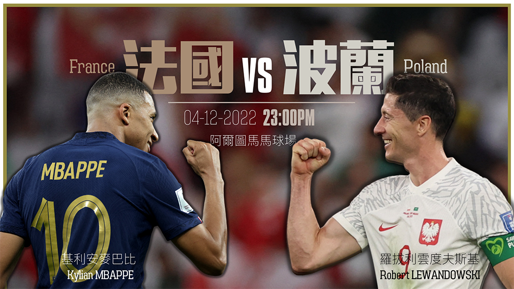 世界盃｜【今日看點】法國英格蘭分途出師