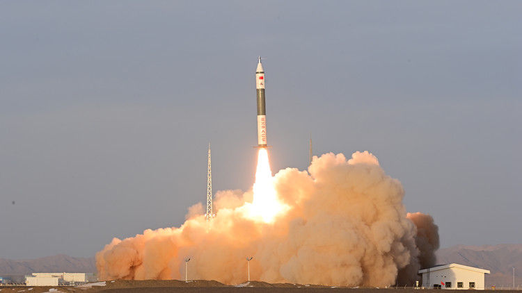 快舟十一號遙二運載火箭發射成功