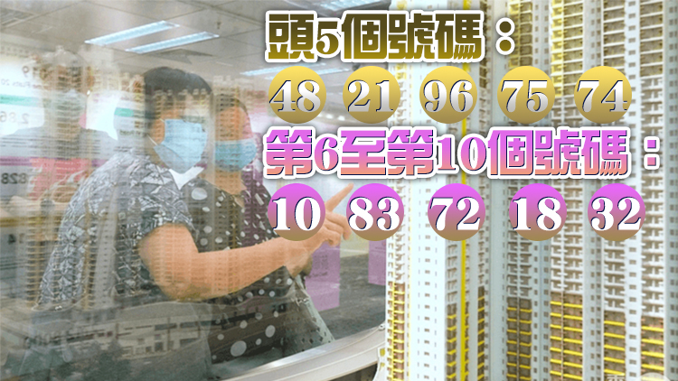 新一期綠置居今日攪珠 首10位號碼出爐