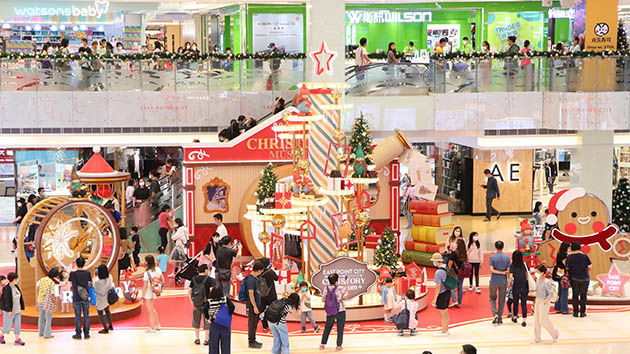 防疫措施放寬助人流回復料營業額升兩成 新地12大商場斥2000萬推廣聖誕黃金檔期