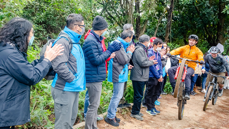 梅窩越野單車練習場開放使用  方學誠冀市民善用練習場享受樂趣