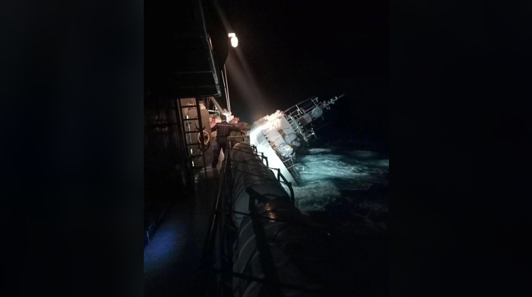 泰國一軍艦沉沒 載有106名官兵78人已獲救