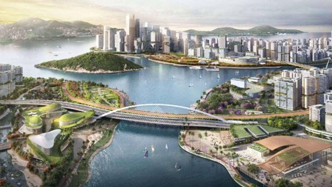 「明日大嶼」中部水域人工島採「三島設計」 造價增至5800億元