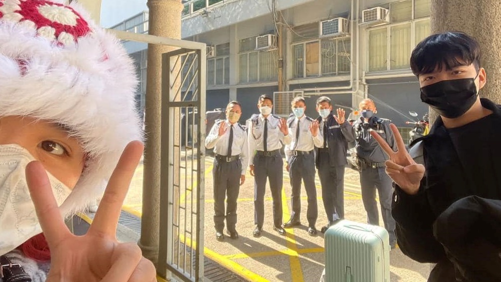 西九龍衝鋒警及時送暖 安頓迷途羔「陽」