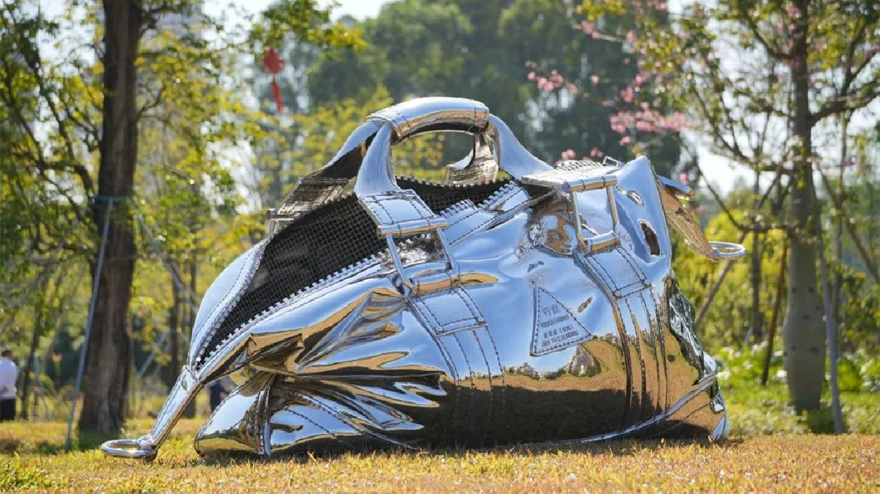 12件雕塑作品「落座」黃旗南  東莞首屆城市空間藝術邀請展開幕