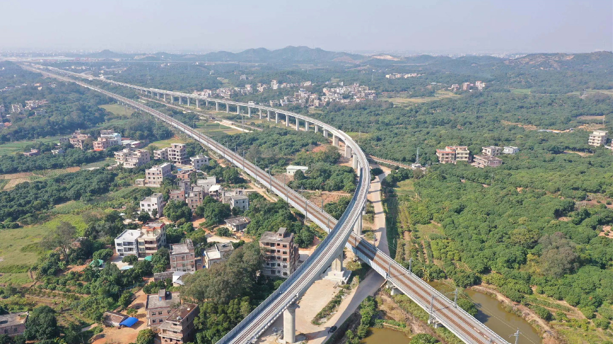 茂名東至博賀港區鐵路12月31日開通運營
