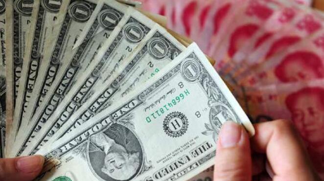 人民幣兌美元中間價報6.9131 上調344點