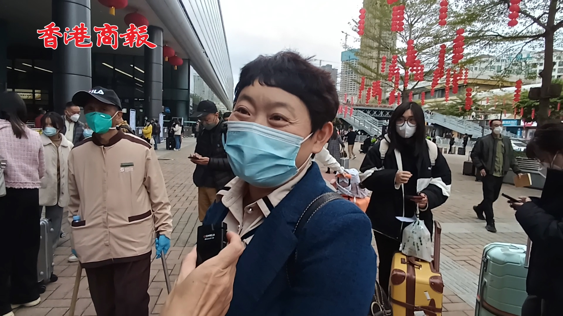 有片丨通關首日 深圳市民：馬上申請簽證 想去香港購物