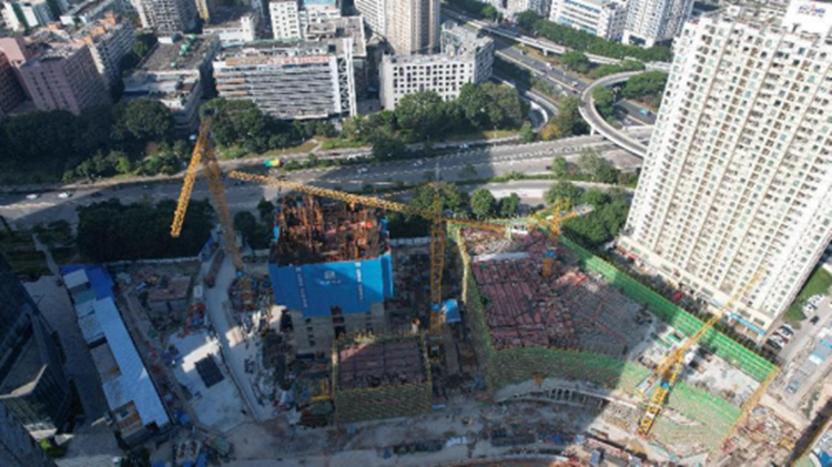 深圳在建第一高樓、全市第三高樓「羅湖之冠」加速攀升