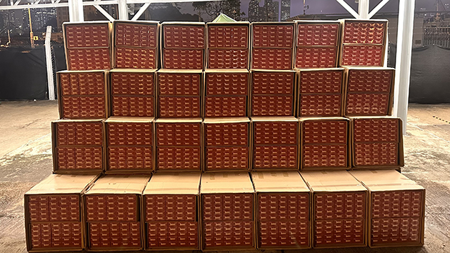 海關葵涌貨櫃碼頭檢獲約396萬元私煙