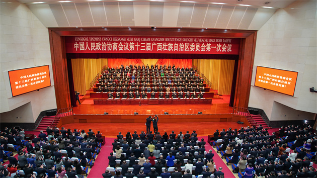 廣西政協十三屆一次會議閉幕 孫大偉當選政協主席