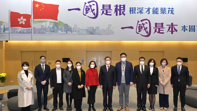 麥美娟與佛山訪問團會面 就佛港合作發展等交換意見