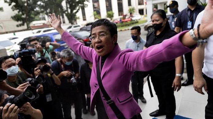 菲律賓諾貝爾和平獎得主雷薩獲撤銷逃稅控罪