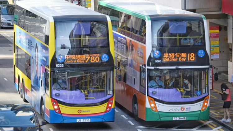 城巴新巴除夕增設五條深夜特別路線