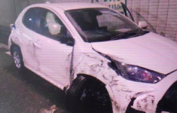 北海道自駕遊失控撞牆 兩港旅客受傷