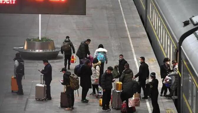 1月25日全國鐵路預計發送旅客835萬人次