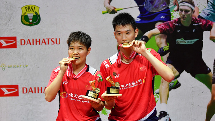 羽毛球印尼大師賽國羽收穫兩冠兩亞