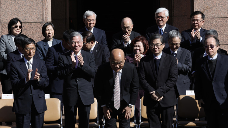 蘇貞昌率行政團隊主要負責人「總辭」  陸委會主委等留任