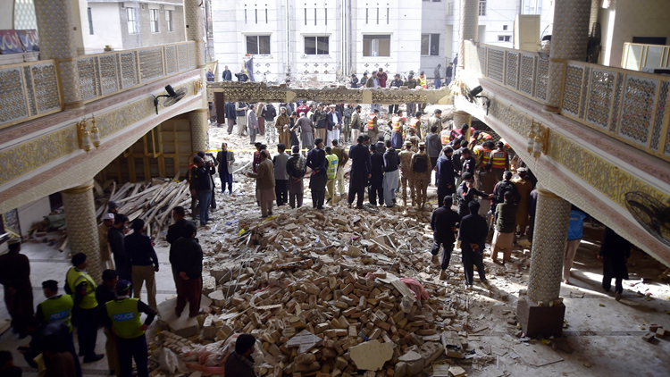 追蹤報道 | 巴基斯坦清真寺爆炸襲擊死亡人數升至100人